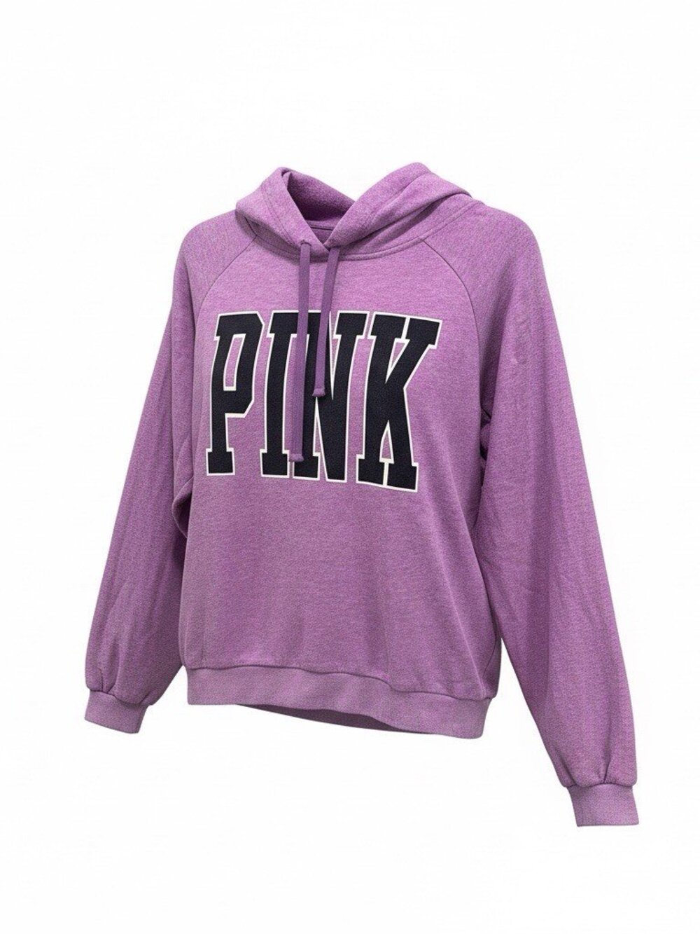 Victoria's Secret PINK Boyfriend Fit Oversized Pullover Hoodie Purple Women's XS